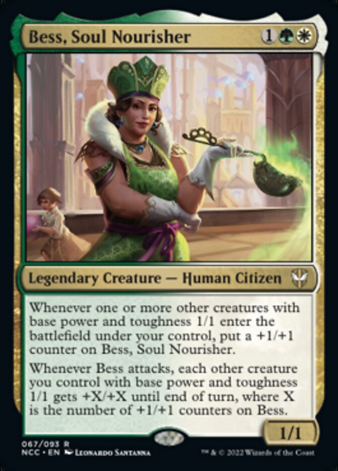 Bess, Soul Nourisher [Streets of New Capenna Commander] | Chromatic Games