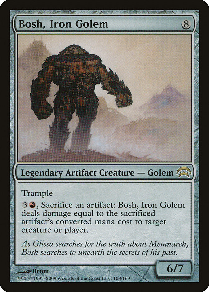 Bosh, Iron Golem [Planechase] | Chromatic Games