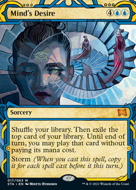 Mind's Desire (Foil Etched) [Strixhaven: School of Mages Mystical Archive] | Chromatic Games