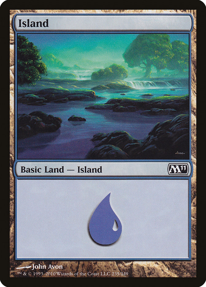 Island (235) [Magic 2011] | Chromatic Games