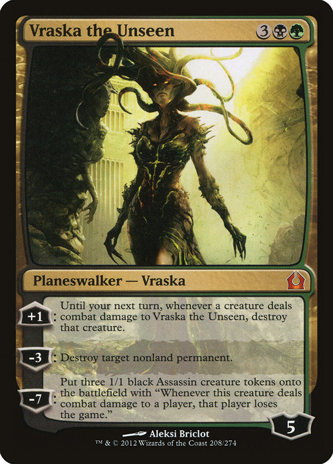 Vraska the Unseen [Return to Ravnica] | Chromatic Games