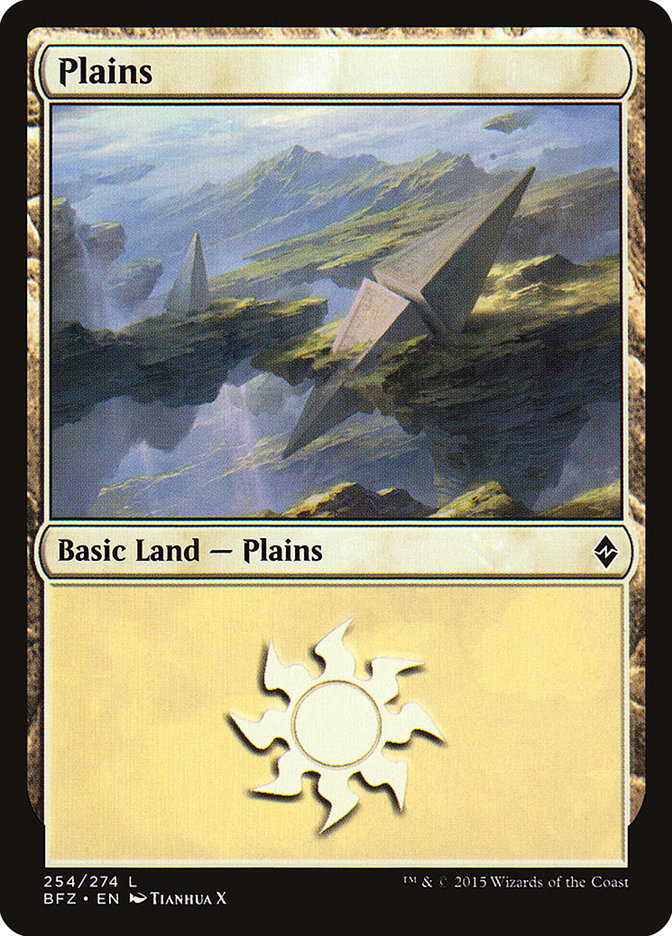 Plains (254) [Battle for Zendikar] | Chromatic Games