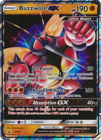 Buzzwole GX (SM Black Star Promos) (SM69) [Jumbo Cards] | Chromatic Games