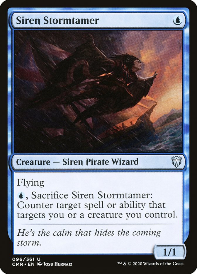 Siren Stormtamer [Commander Legends] | Chromatic Games