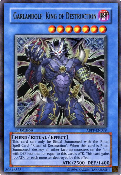 Garlandolf, King of Destruction [ABPF-EN039] Ultra Rare | Chromatic Games