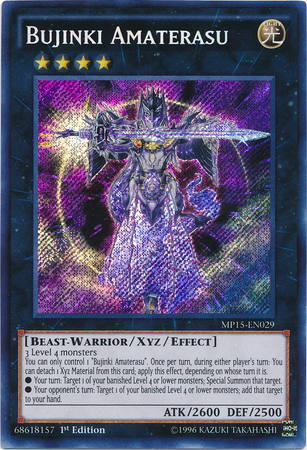 Bujinki Amaterasu [MP15-EN029] Secret Rare | Chromatic Games