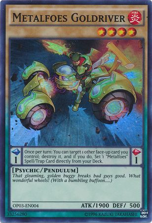 Metalfoes Goldriver [OP03-EN004] Super Rare | Chromatic Games