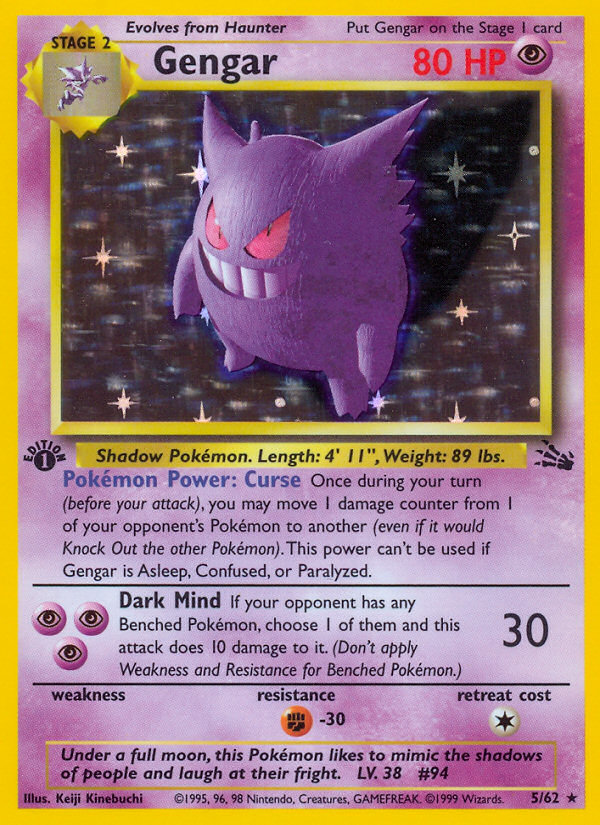 Gengar [Fossil] | Chromatic Games