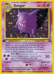 Gengar (5/62) [Fossil Unlimited] | Chromatic Games