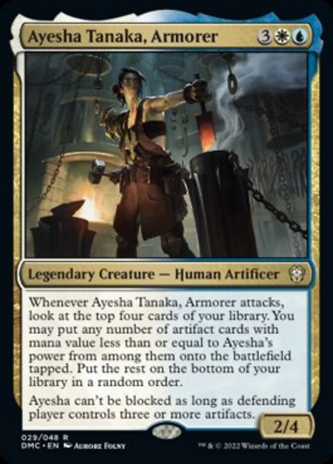 Ayesha Tanaka, Armorer [Dominaria United Commander] | Chromatic Games