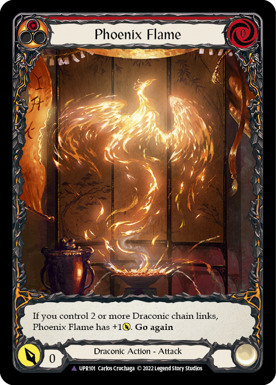 Phoenix Flame (Marvel) [UPR101] (Uprising)  Cold Foil | Chromatic Games