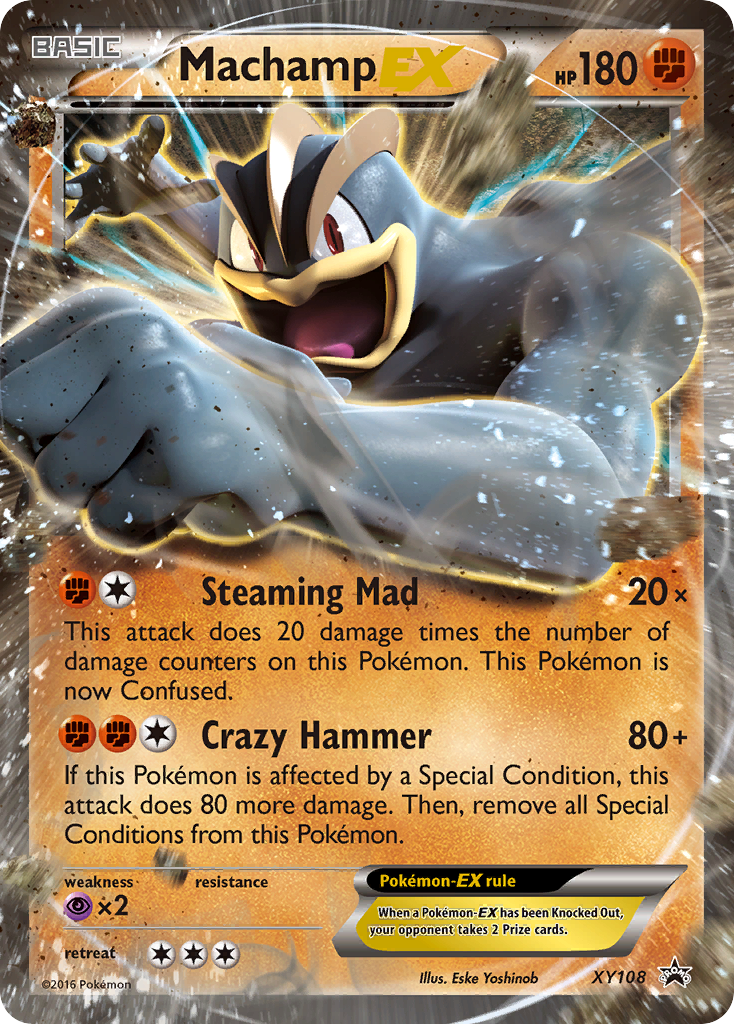 Machamp EX [XY Black Star Promos] | Chromatic Games