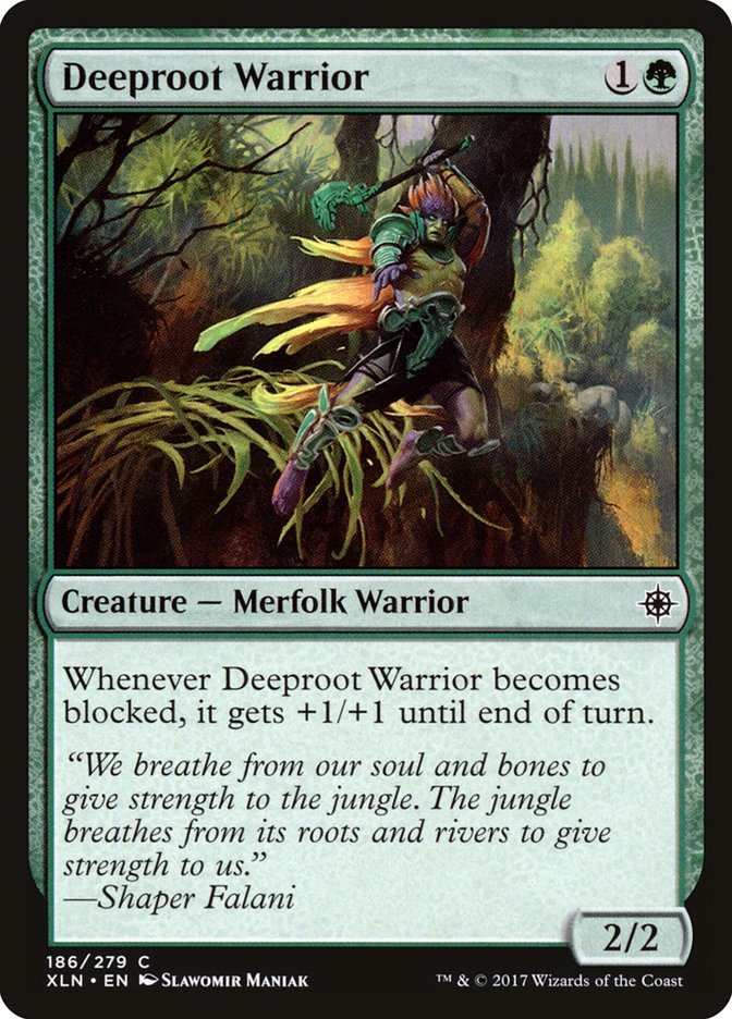 Deeproot Warrior [Ixalan] | Chromatic Games