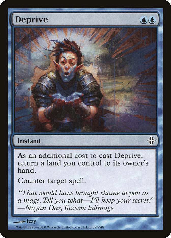 Deprive [Rise of the Eldrazi] | Chromatic Games