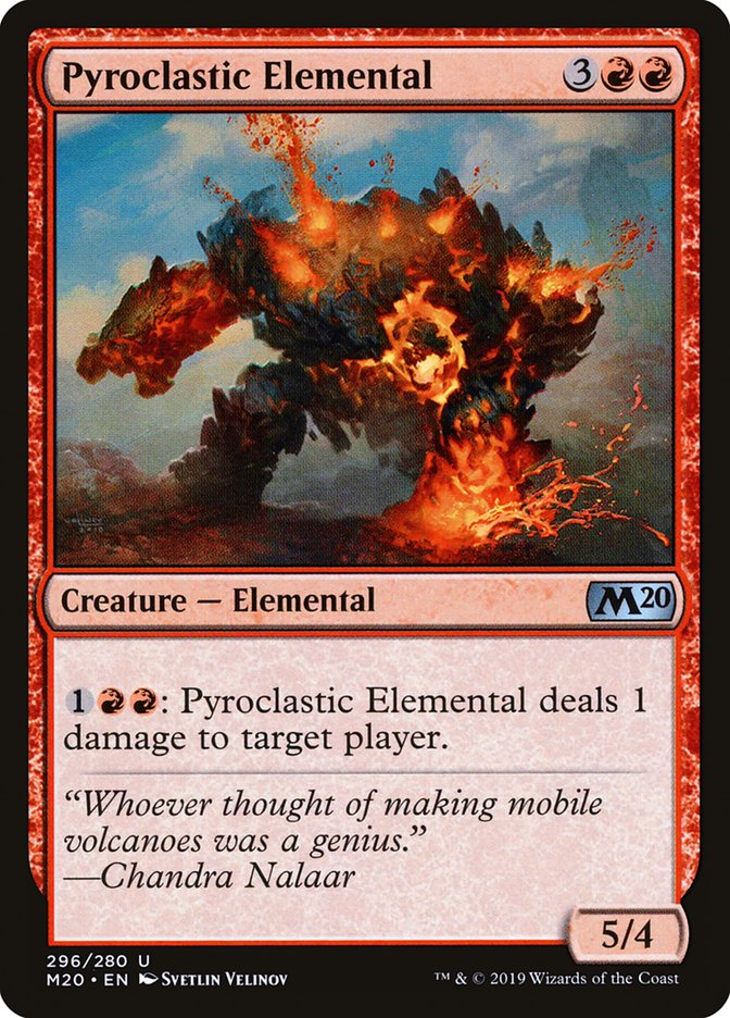 Pyroclastic Elemental [Core Set 2020] | Chromatic Games