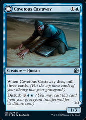 Covetous Castaway // Ghostly Castigator [Innistrad: Midnight Hunt] | Chromatic Games