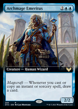 Archmage Emeritus (Extended Art) [Strixhaven: School of Mages] | Chromatic Games