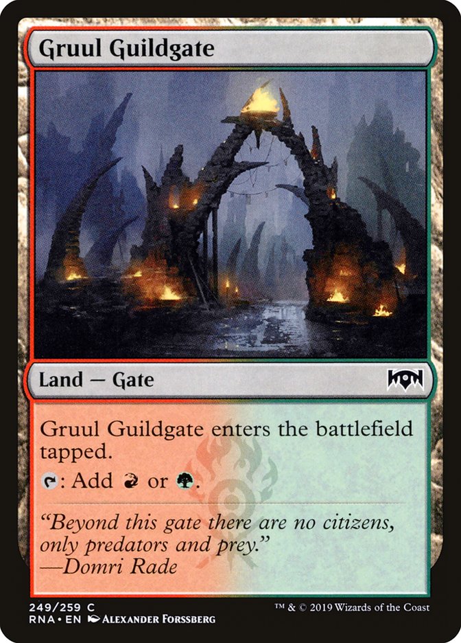 Gruul Guildgate (249/259) [Ravnica Allegiance] | Chromatic Games