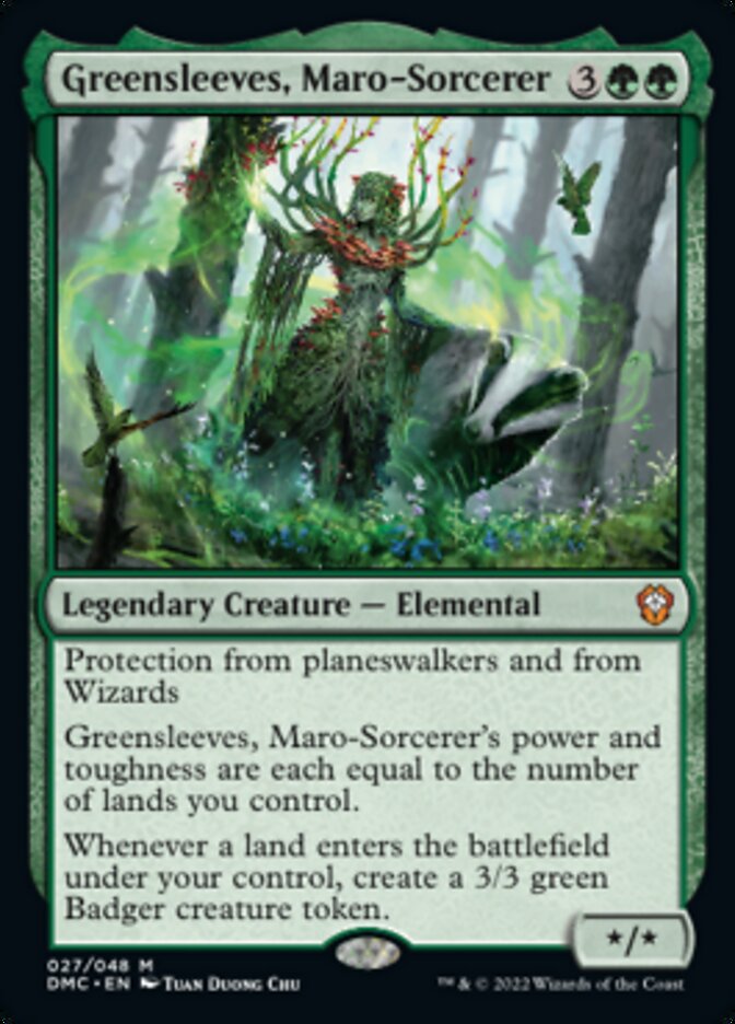 Greensleeves, Maro-Sorcerer [Dominaria United Commander] | Chromatic Games