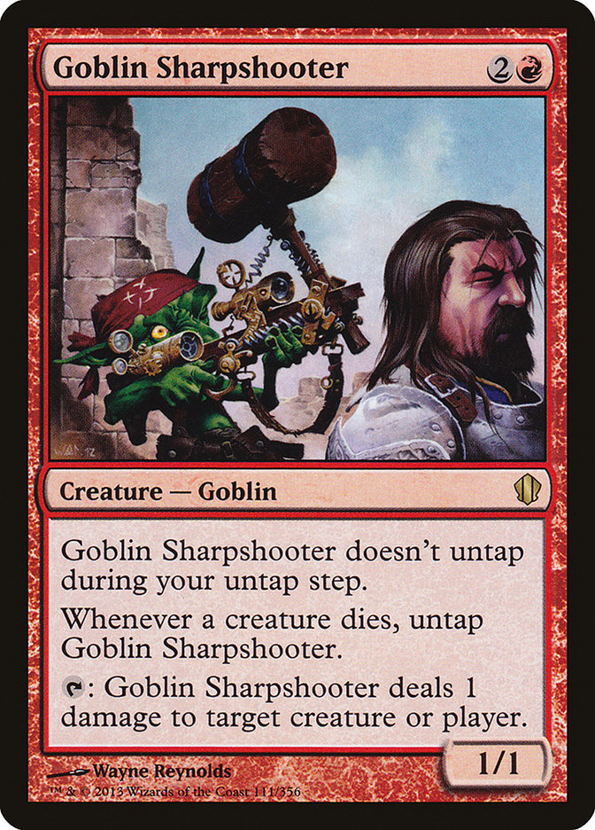 Goblin Sharpshooter [Commander 2013] | Chromatic Games