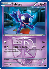 Sableye (49/116) [Black & White: Plasma Freeze] | Chromatic Games