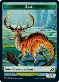 Beast (010) // Hydra Double-Sided Token [Commander 2020 Tokens] | Chromatic Games