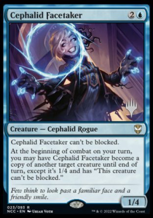 Cephalid Facetaker (Promo Pack) [Streets of New Capenna Commander Promos] | Chromatic Games