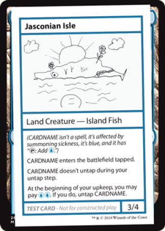 Jasconian Isle (2021 Edition) [Mystery Booster Playtest Cards] | Chromatic Games