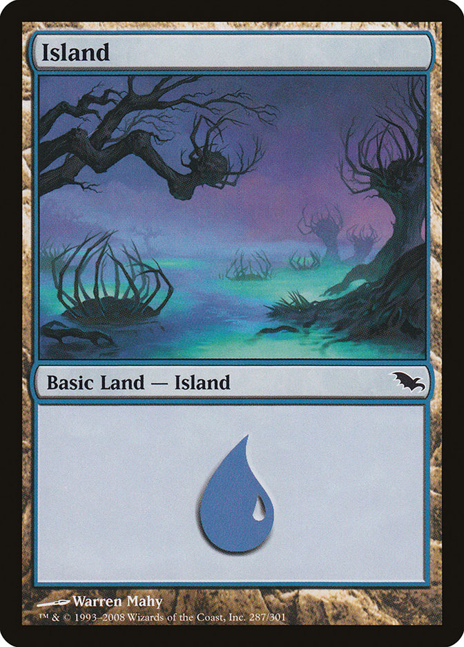 Island (287) [Shadowmoor] | Chromatic Games