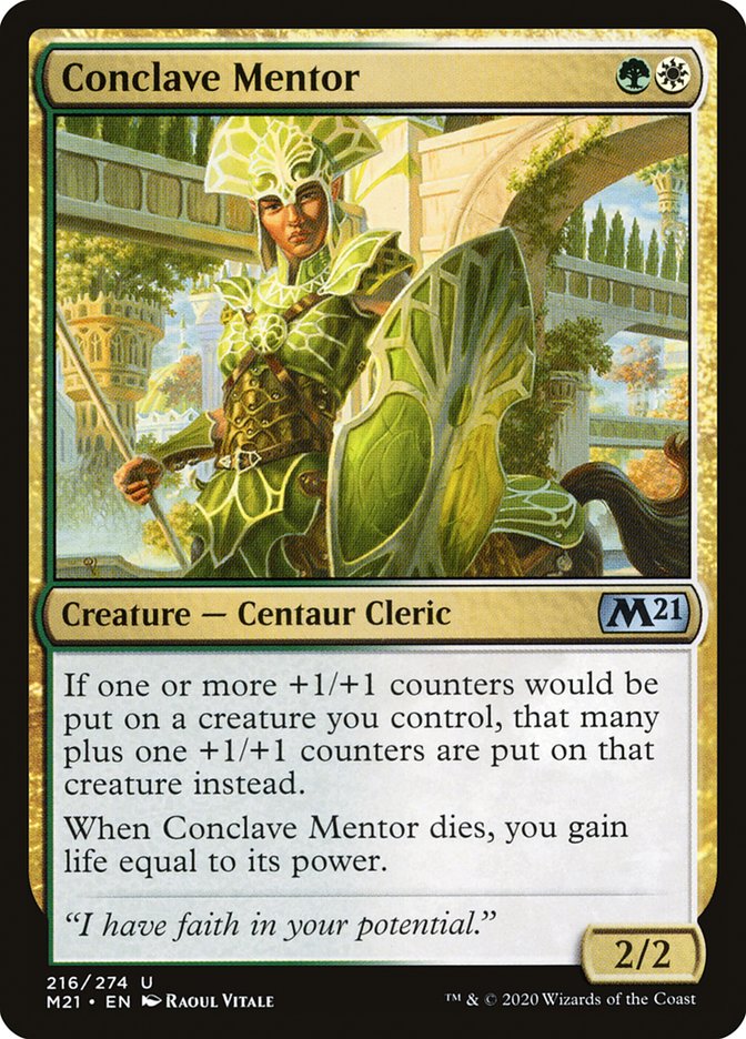 Conclave Mentor [Core Set 2021] | Chromatic Games