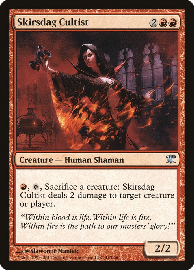 Skirsdag Cultist [Innistrad] | Chromatic Games