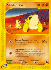 Sandshrew (92/144) [Skyridge] | Chromatic Games