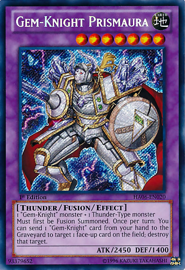 Gem-Knight Prismaura [HA06-EN020] Secret Rare | Chromatic Games