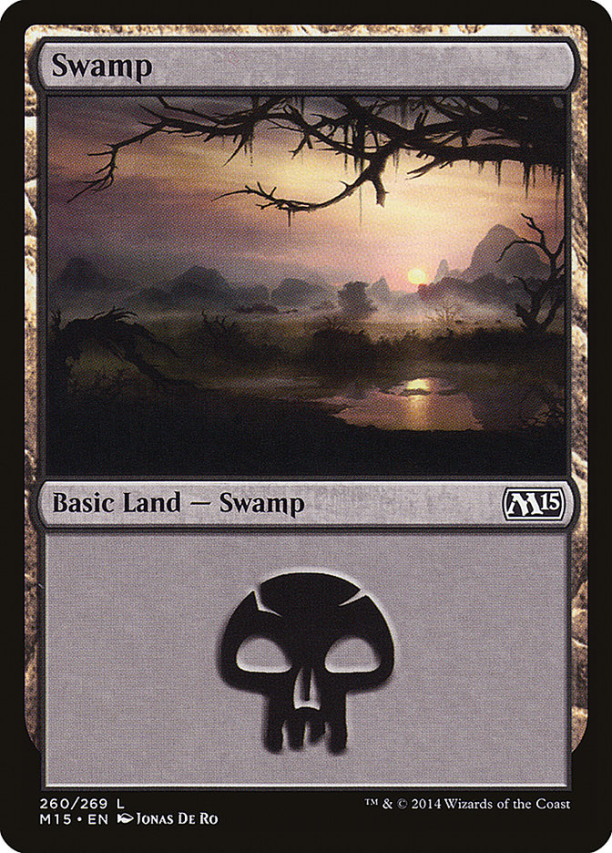 Swamp (260) [Magic 2015] | Chromatic Games