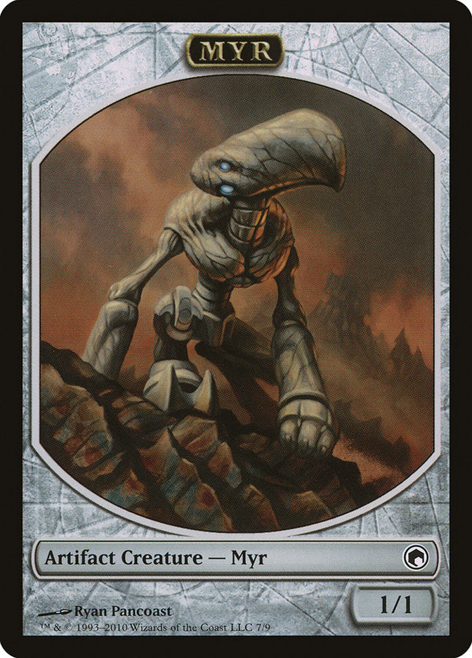 Myr Token [Scars of Mirrodin Tokens] | Chromatic Games