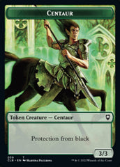 Horror // Centaur Double-Sided Token [Commander Legends: Battle for Baldur's Gate Tokens] | Chromatic Games