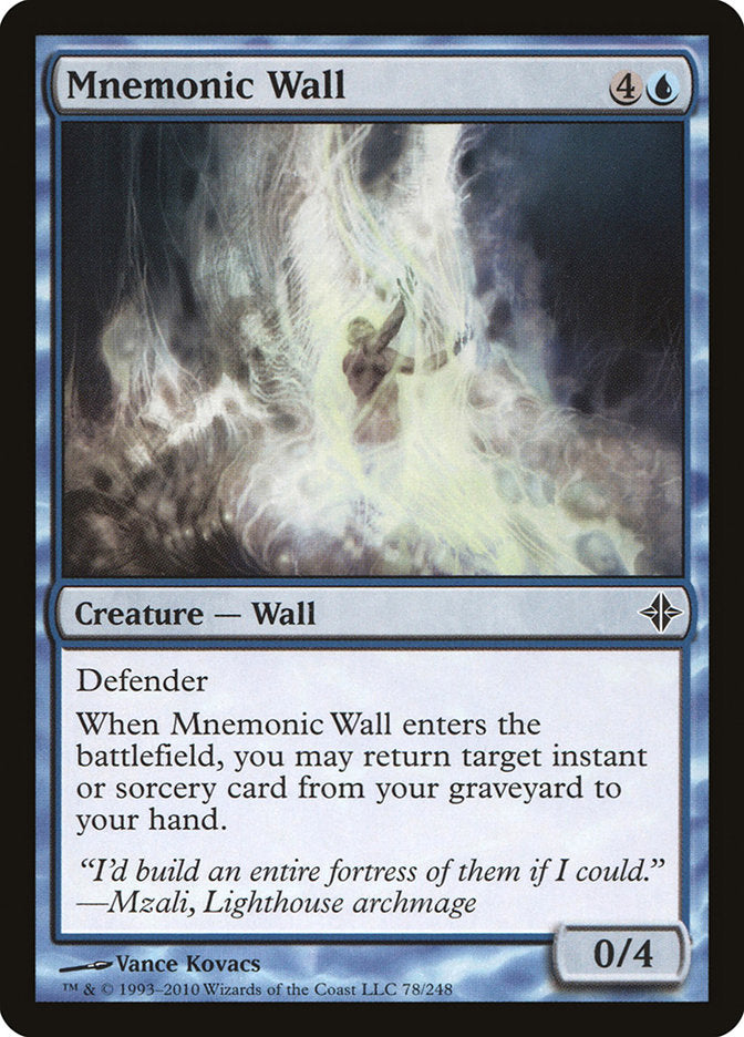 Mnemonic Wall [Rise of the Eldrazi] | Chromatic Games