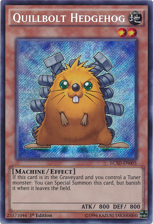 Quillbolt Hedgehog [LC5D-EN005] Secret Rare | Chromatic Games