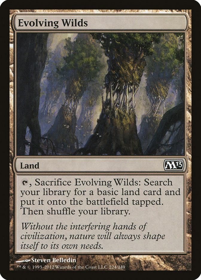 Evolving Wilds [Magic 2013] | Chromatic Games