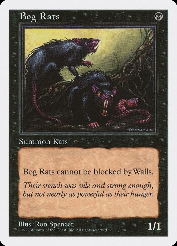 Bog Rats [Fifth Edition] | Chromatic Games