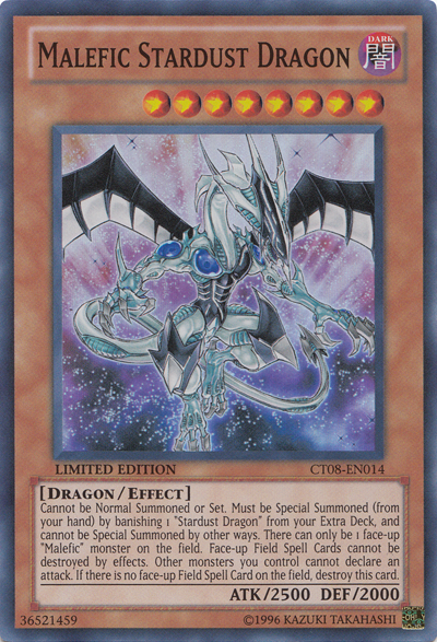 Malefic Stardust Dragon [CT08-EN014] Super Rare | Chromatic Games