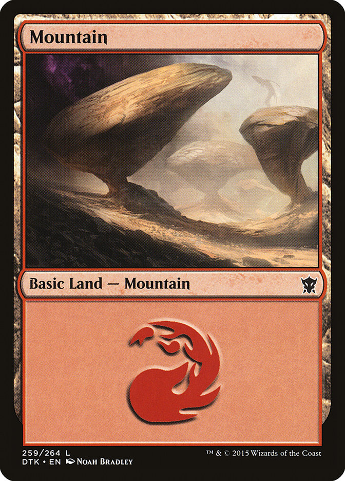 Mountain (259) [Dragons of Tarkir] | Chromatic Games