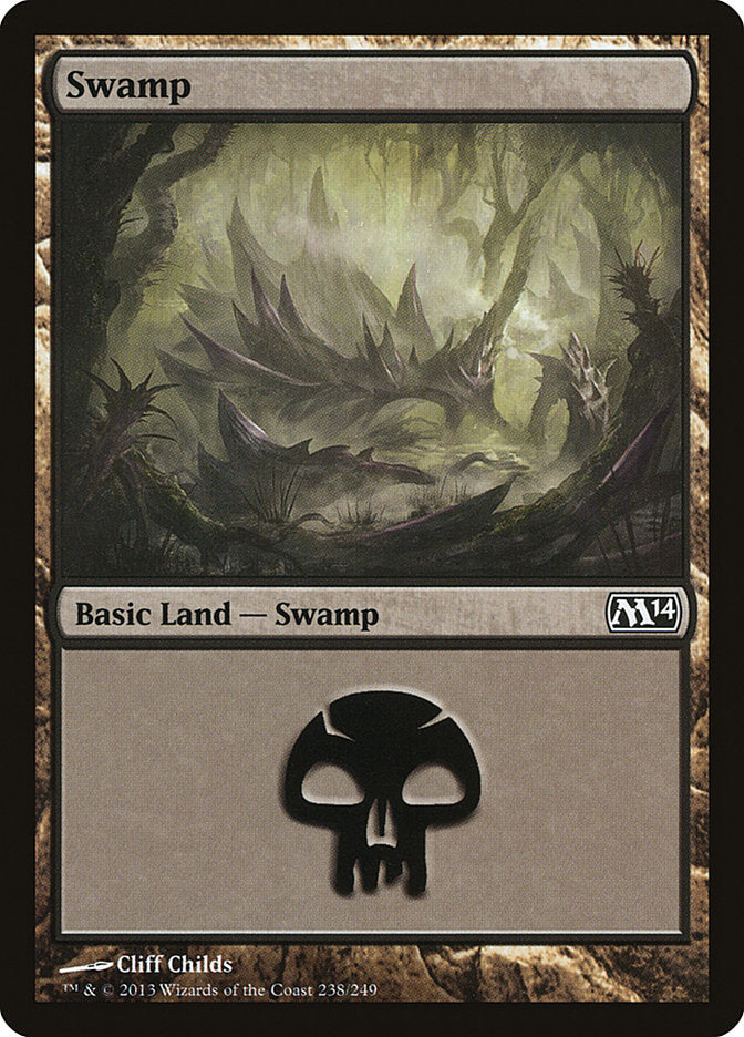 Swamp (238) [Magic 2014] | Chromatic Games