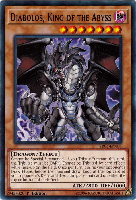 Diabolos, King of the Abyss [SR06-EN004] Common | Chromatic Games