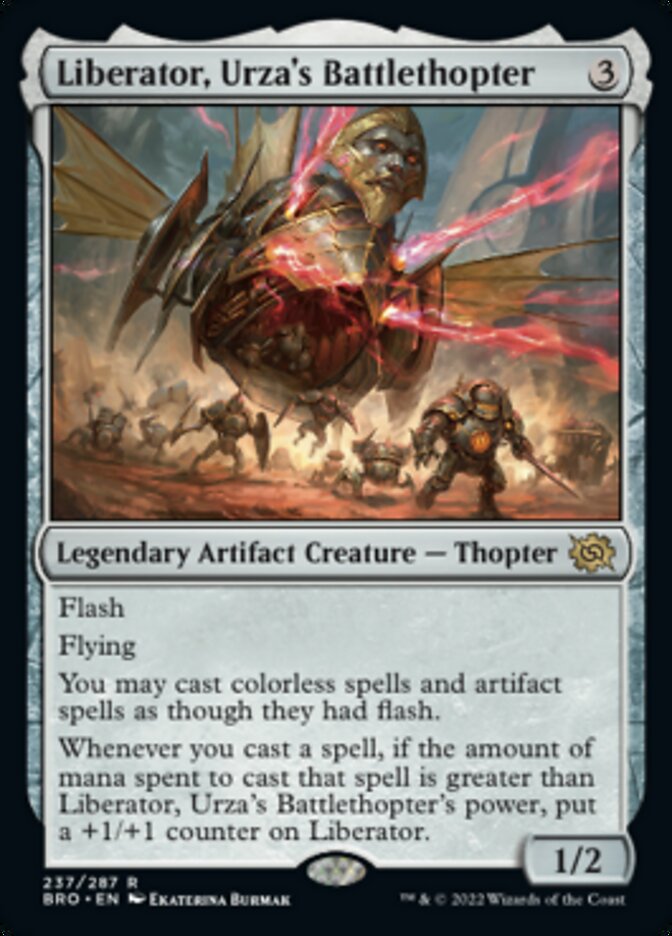 Liberator, Urza's Battlethopter [The Brothers' War] | Chromatic Games