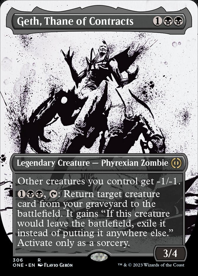 Geth, Thane of Contracts (Borderless Ichor) [Phyrexia: All Will Be One] | Chromatic Games