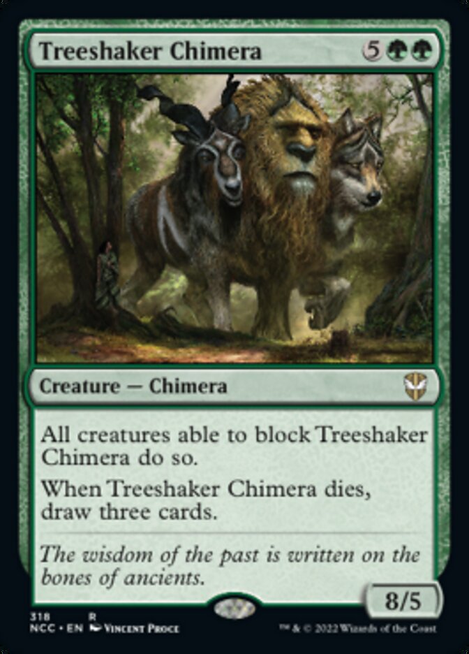 Treeshaker Chimera [Streets of New Capenna Commander] | Chromatic Games