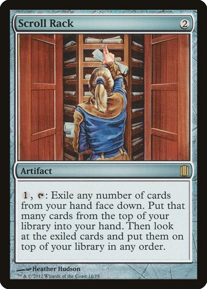 Scroll Rack [Commander's Arsenal] | Chromatic Games