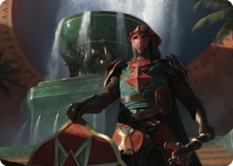 Tomakul Honor Guard Art Card [The Brothers' War Art Series] | Chromatic Games