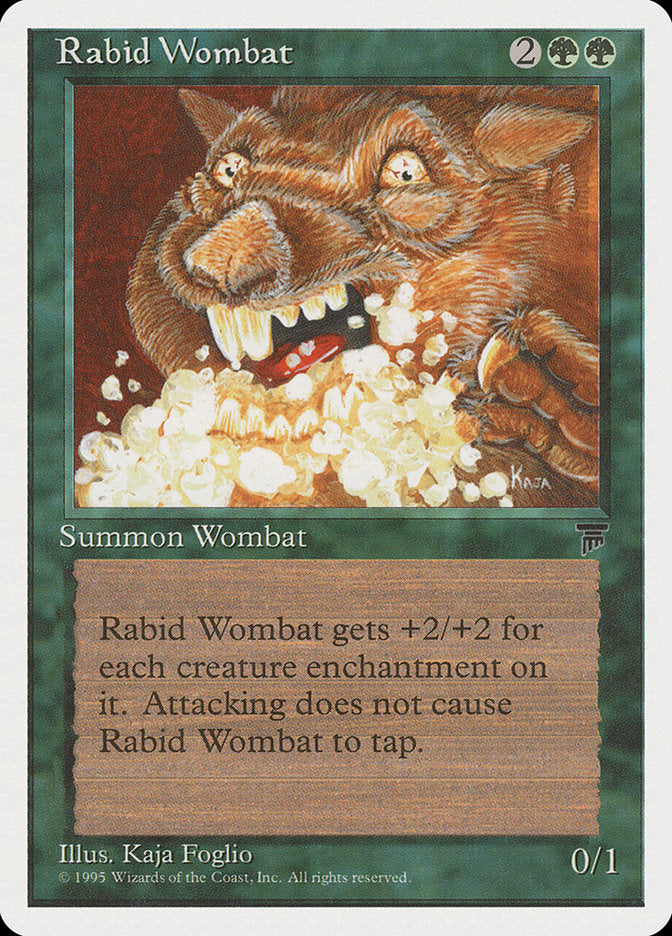 Rabid Wombat [Chronicles] | Chromatic Games